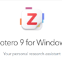 Zotero - Download for Windows