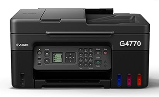 Canon PIXMA MegaTank G4770 Driver Download (Wireless Printer)